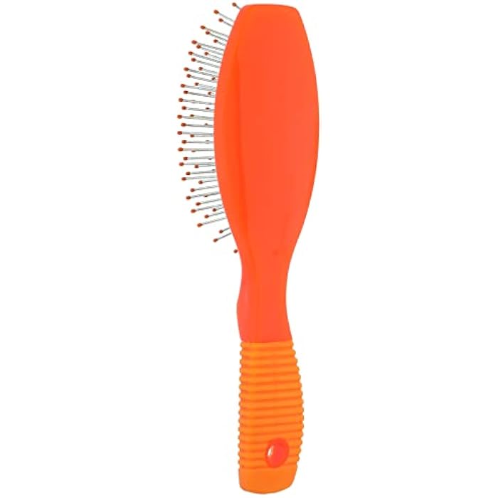 Titania Wire Brush, 9 Rows, Rubber Handle - Image 2